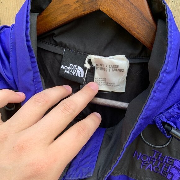 Vintage The North Face Jacket Varsity Blue XL - Picture 3 of 3